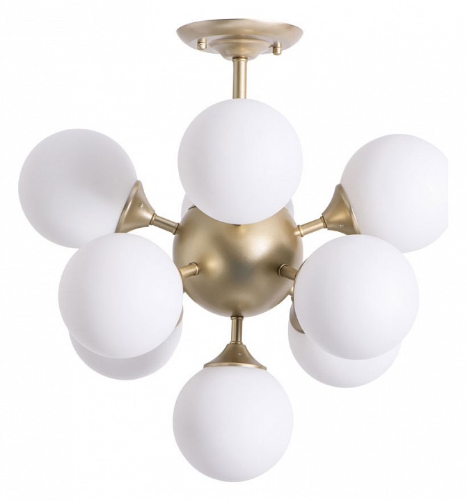 Потолочная люстра Arte Lamp Fobos A2704PL-9SG - 0