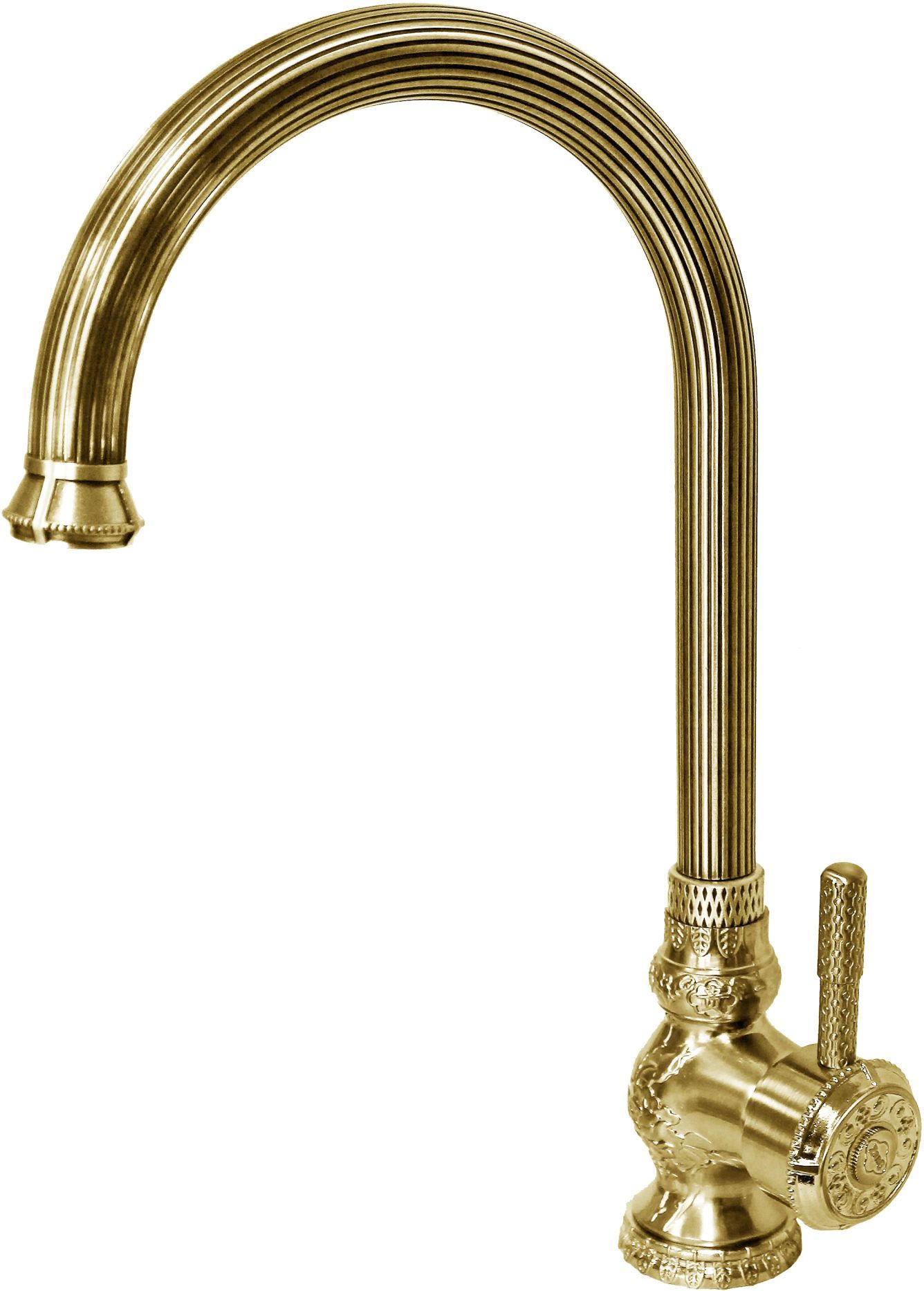 Смеситель Zorg Antic A 202K-BR для кухонной мойки - 0