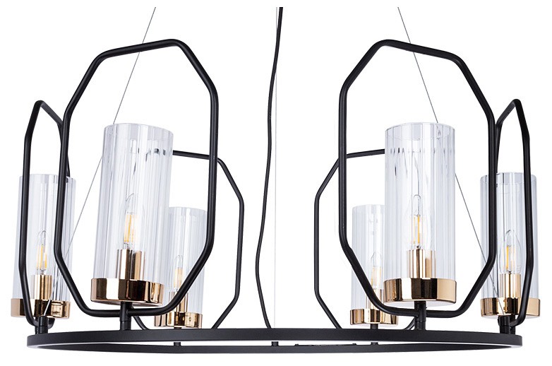 Подвесная люстра Arte Lamp Celaeno A7004SP-6BK - 0
