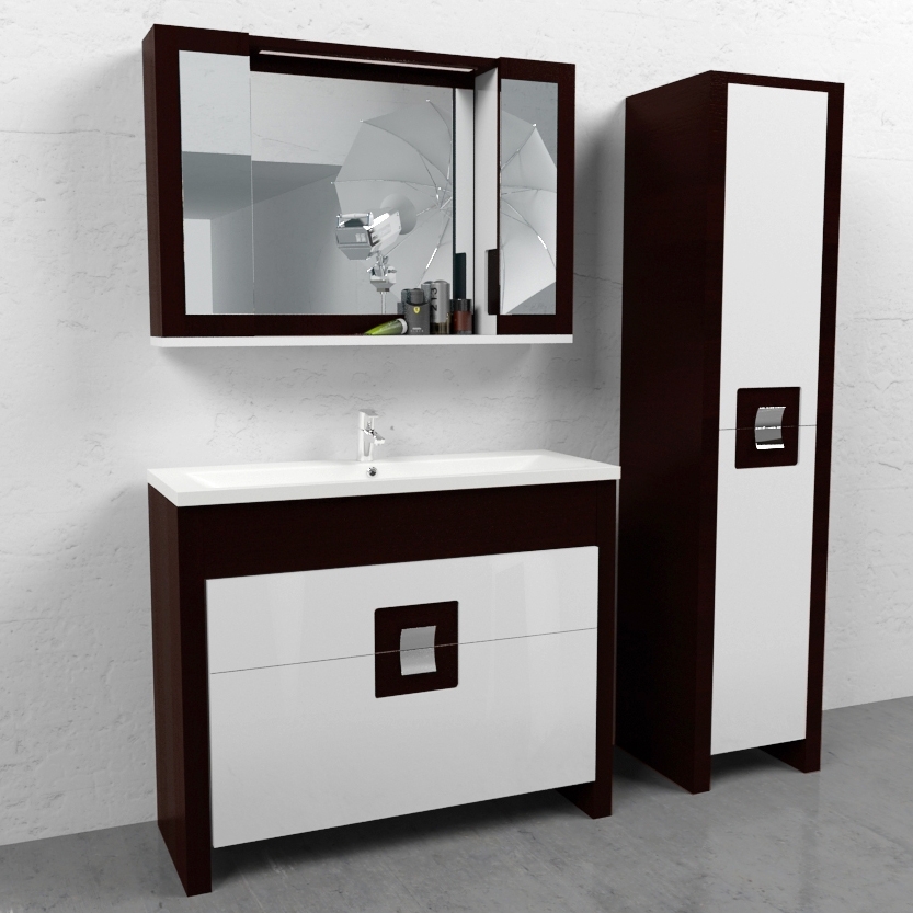 Мебельная раковина Florentina Прима 90 10.010.00900.001 - 1