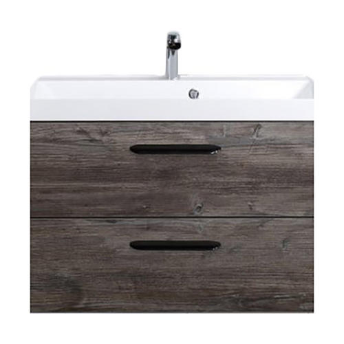 Тумба с раковиной Belbagno Aurora 80 темное дерево - 0