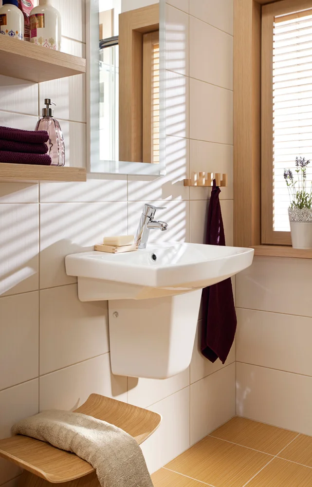 Раковина подвесная Onika Cersanit Carina 50 белый  UM-CAR50/1 - 3