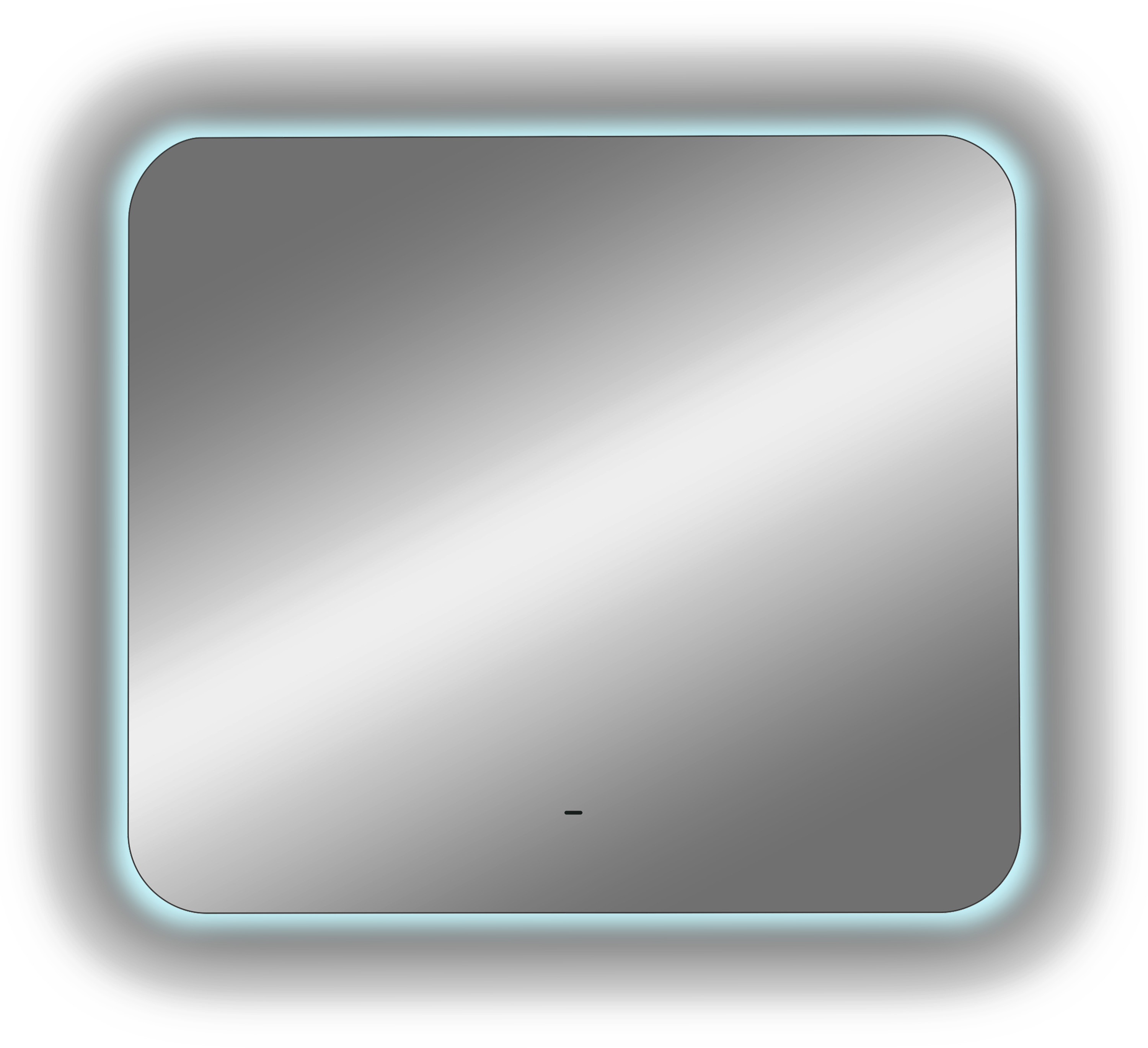 Зеркало DIWO Кострома 80 с подсветкой, прямоугольное, инфракрасное управление ЗЛП1716 - 5