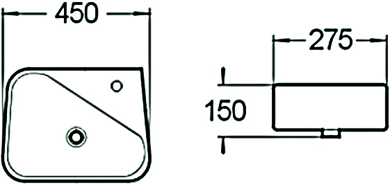 Рукомойник SantiLine SL-2017L - 1