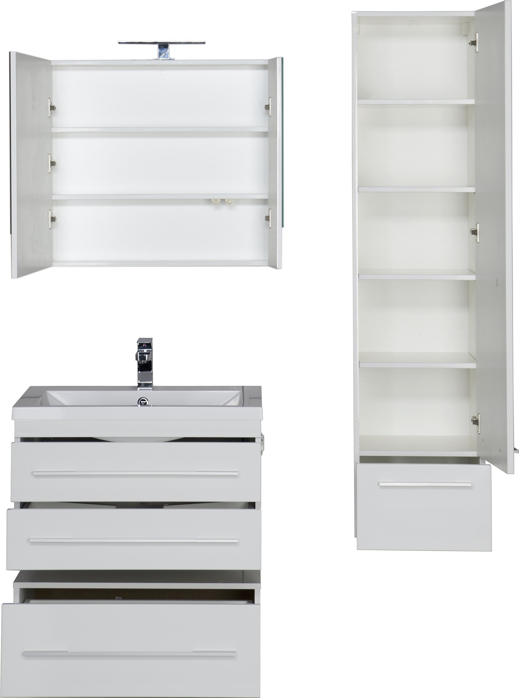 Тумба с раковиной Aquanet Нота 75 белая 171487 - 19