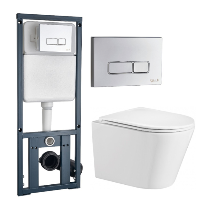 Комплект Weltwasser MARBERG 410 + MERZBACH 004 MT-WT + MAR 410 SE  10000006482 - 0