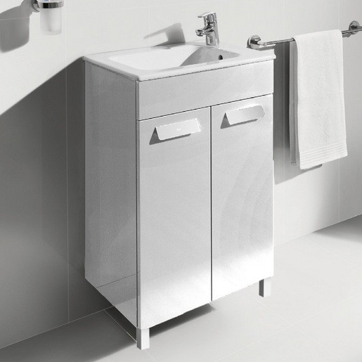 Тумба с раковиной Roca Debba 50 белый - 0