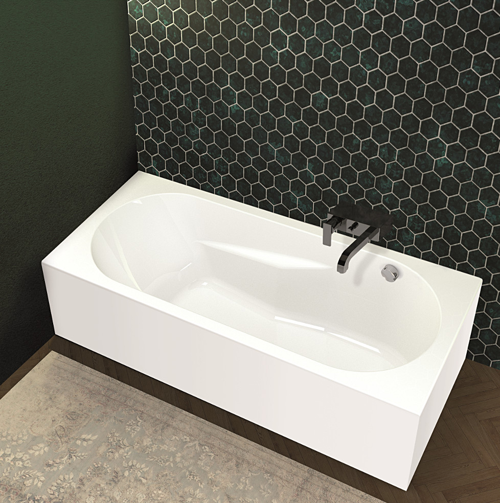 Акриловая ванна Riho Bathtubs Lazy 180x80 L B083001005 - 2
