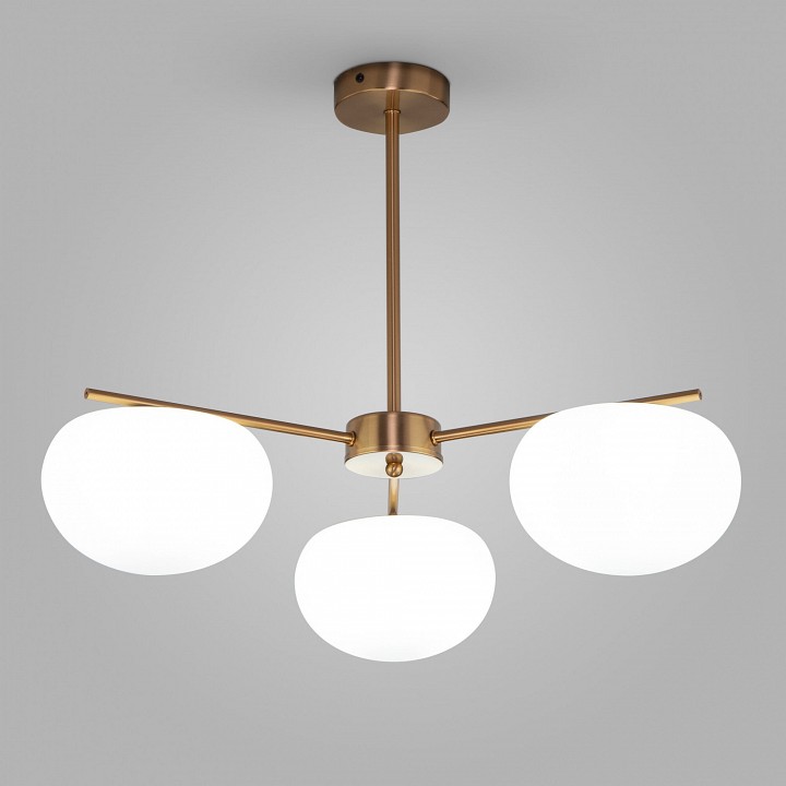 Люстра на штанге Eurosvet Like 30190/3 латунь - 0