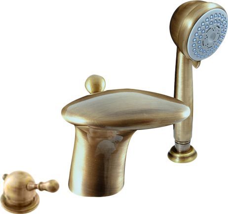 Смеситель Rav Slezak Labe Mosaz L071.5SSM на борт ванны - 0