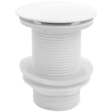 Донный клапан для раковины Ceramalux белый  RD002MW - 0