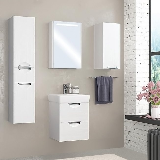 Шкаф подвесной Aquaton Сильва 32 R светлое дерево 1A215703SIW7R - 2