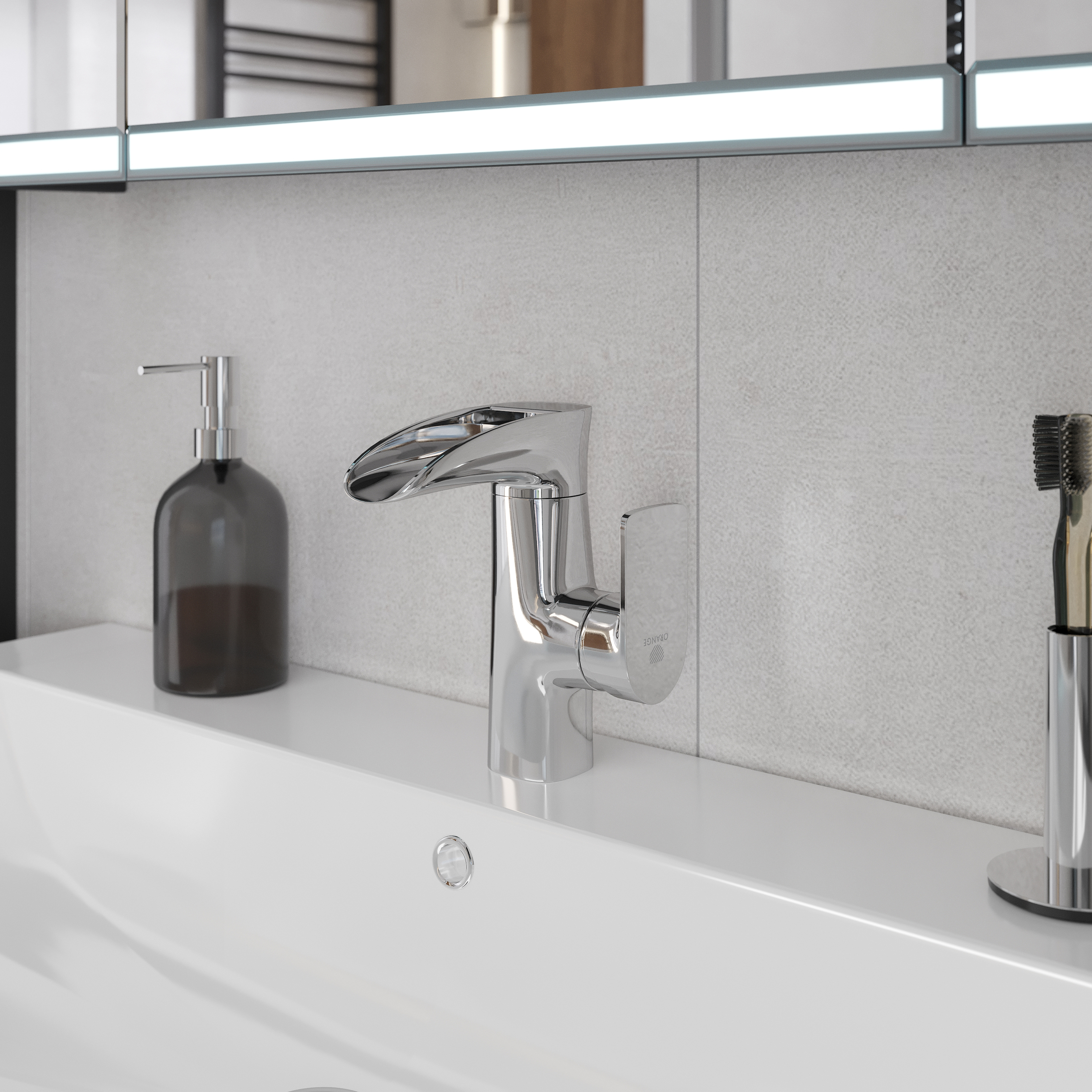 Смеситель для раковины DIWO Дмитров DM-01cr хром - 3