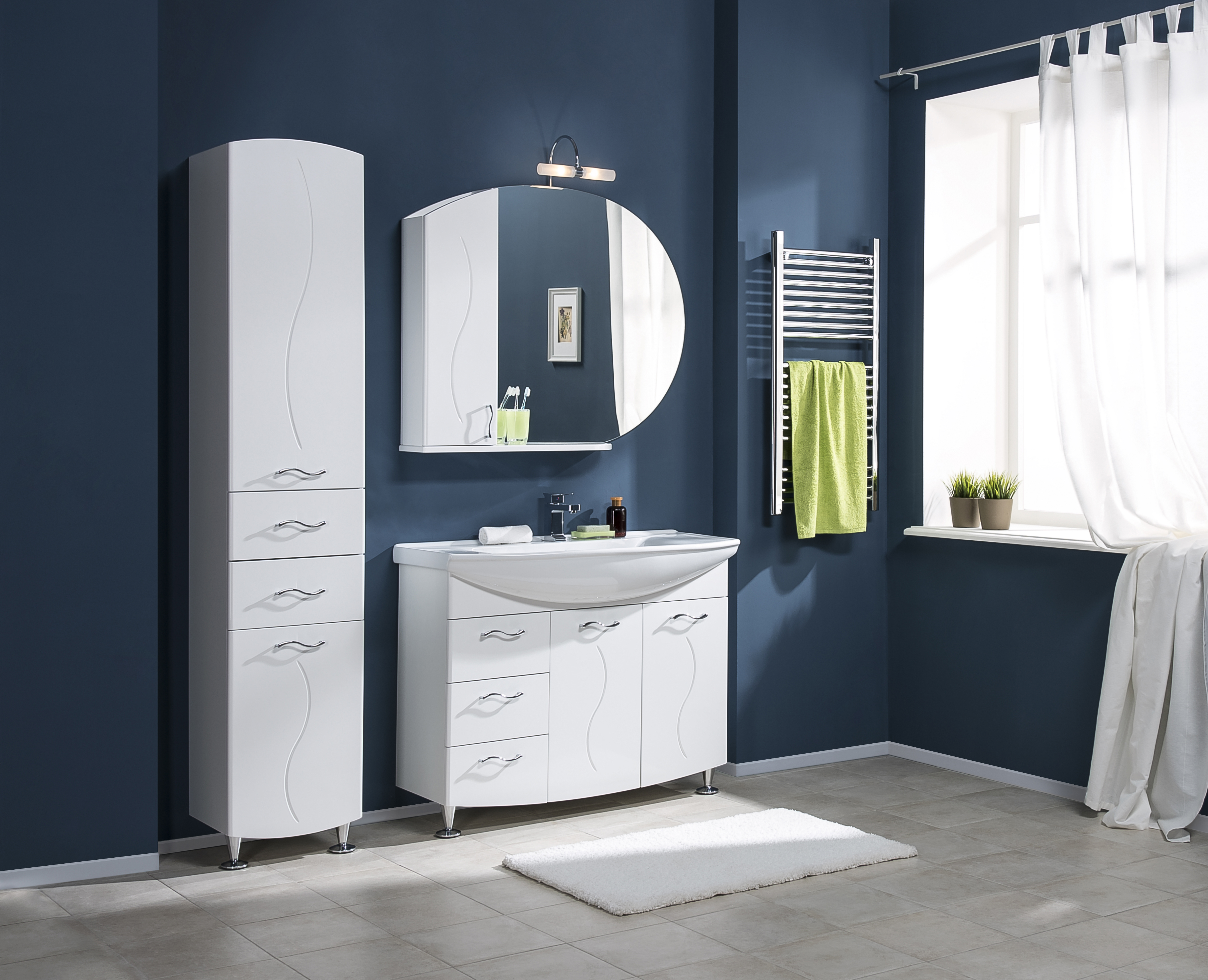 Шкаф-пенал Aquanet Моника 40 R 186778 - 1