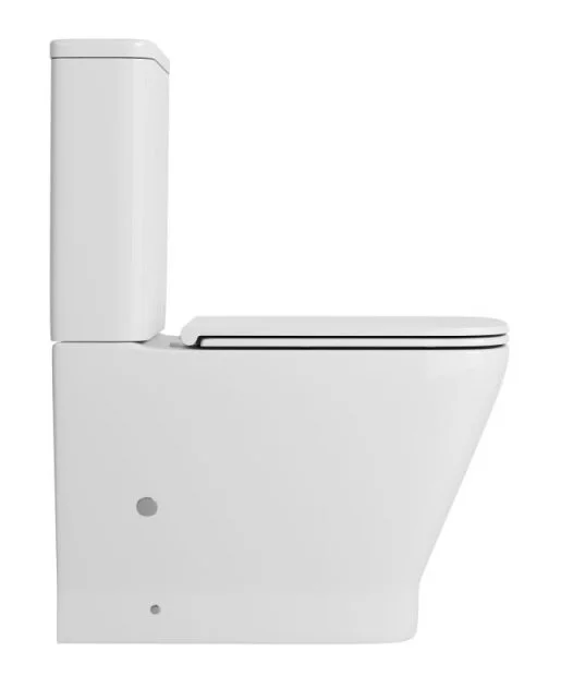 Напольный унитаз Owl Gap Ruta-G TOWLT200901 / OWLT200901/2, безободковый, смыв Торнадо, сиденье микролифт, белый - 1