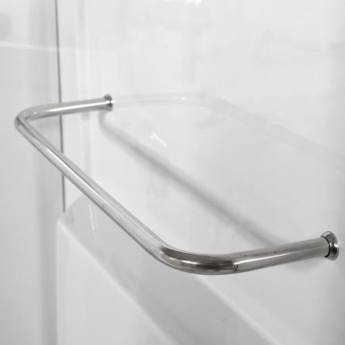 Душевая кабина Deto L 120х80 с гидромассажем, хром  L602LLED+GM - 3