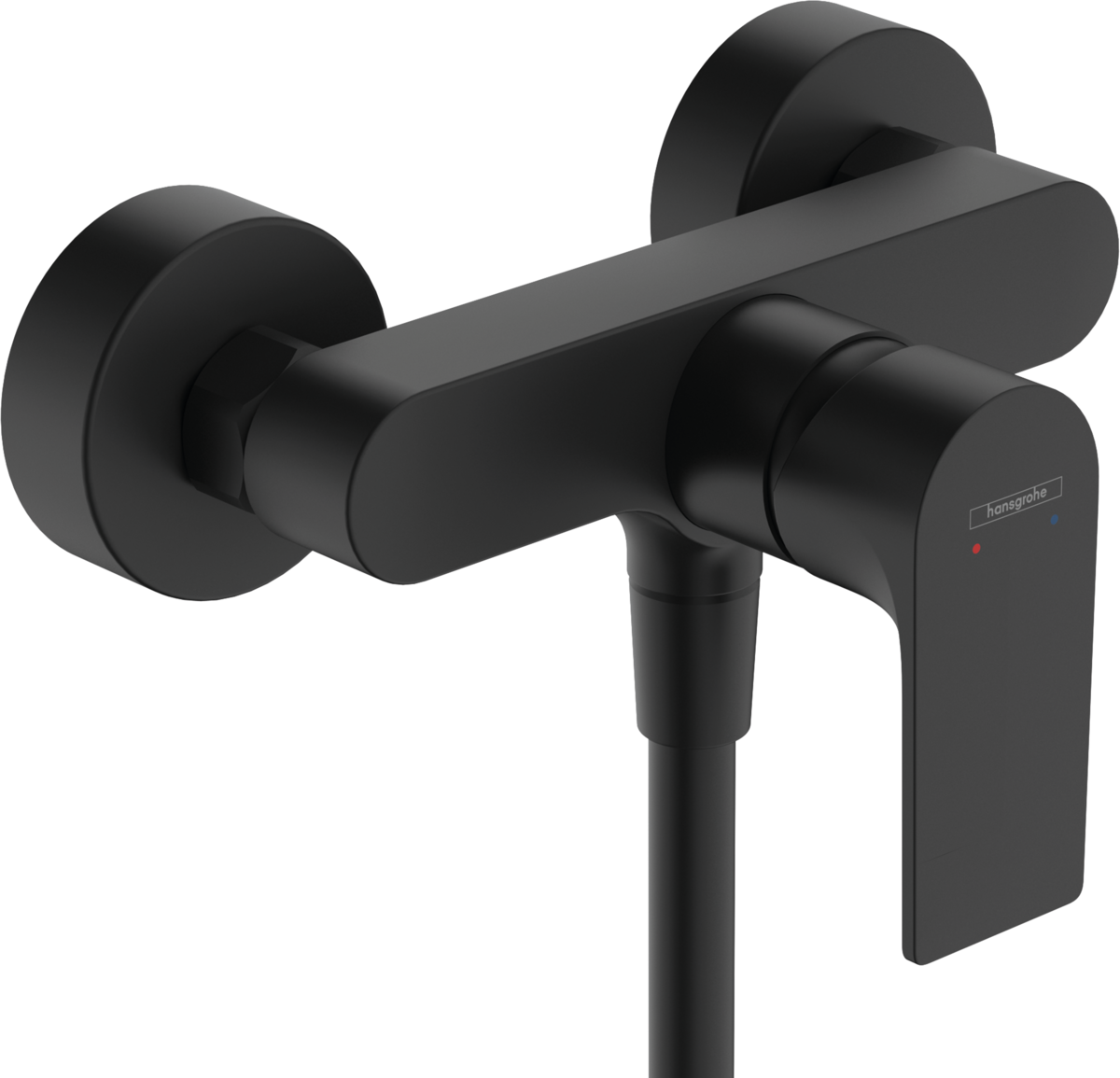 Смеситель для душа Hansgrohe Rebris E черный матовый 72650670 - 0