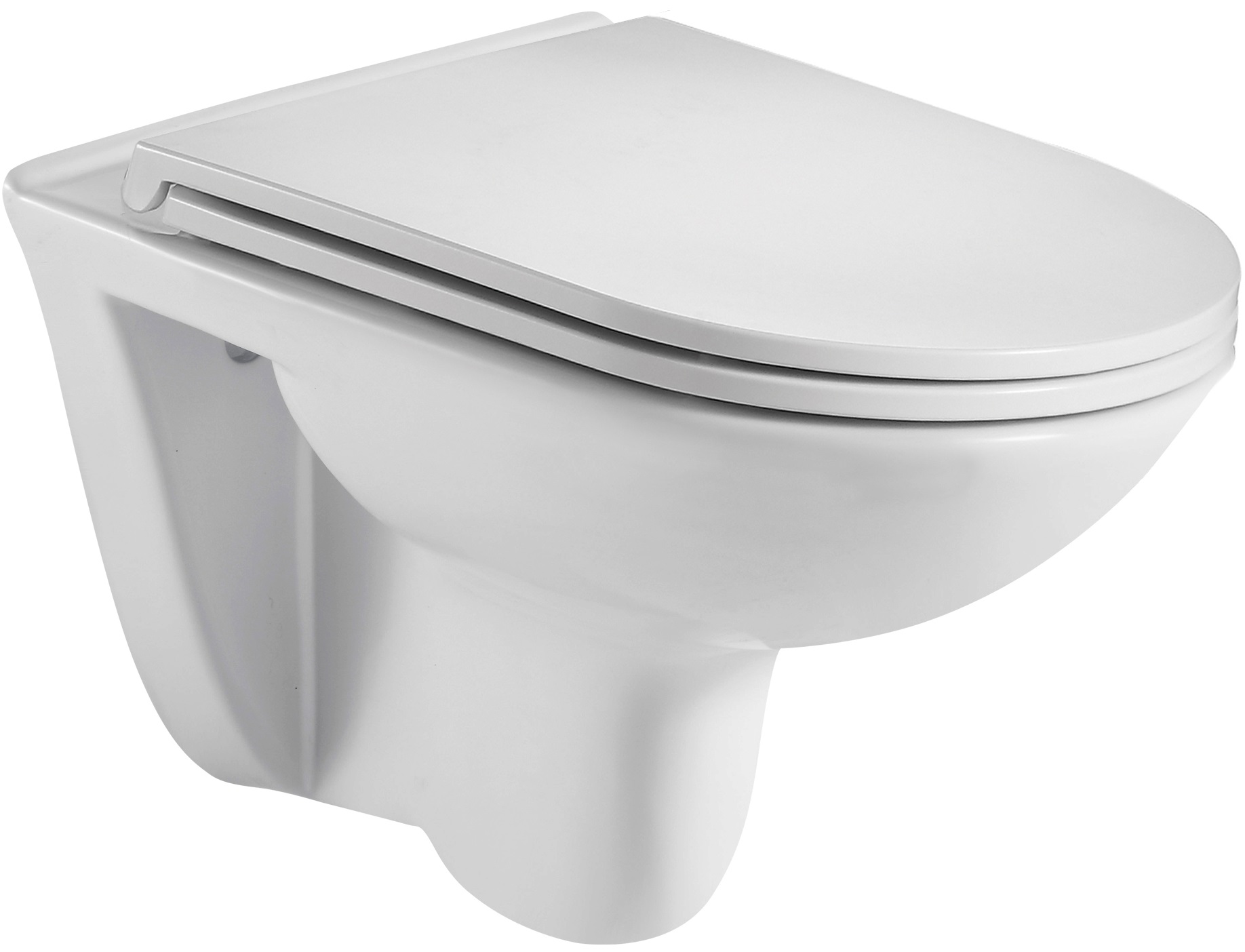 Унитаз подвесной Weltwasser WW SK Baarbach 004GL-WT безободковый с микролифтом белый  10000003811 - 0