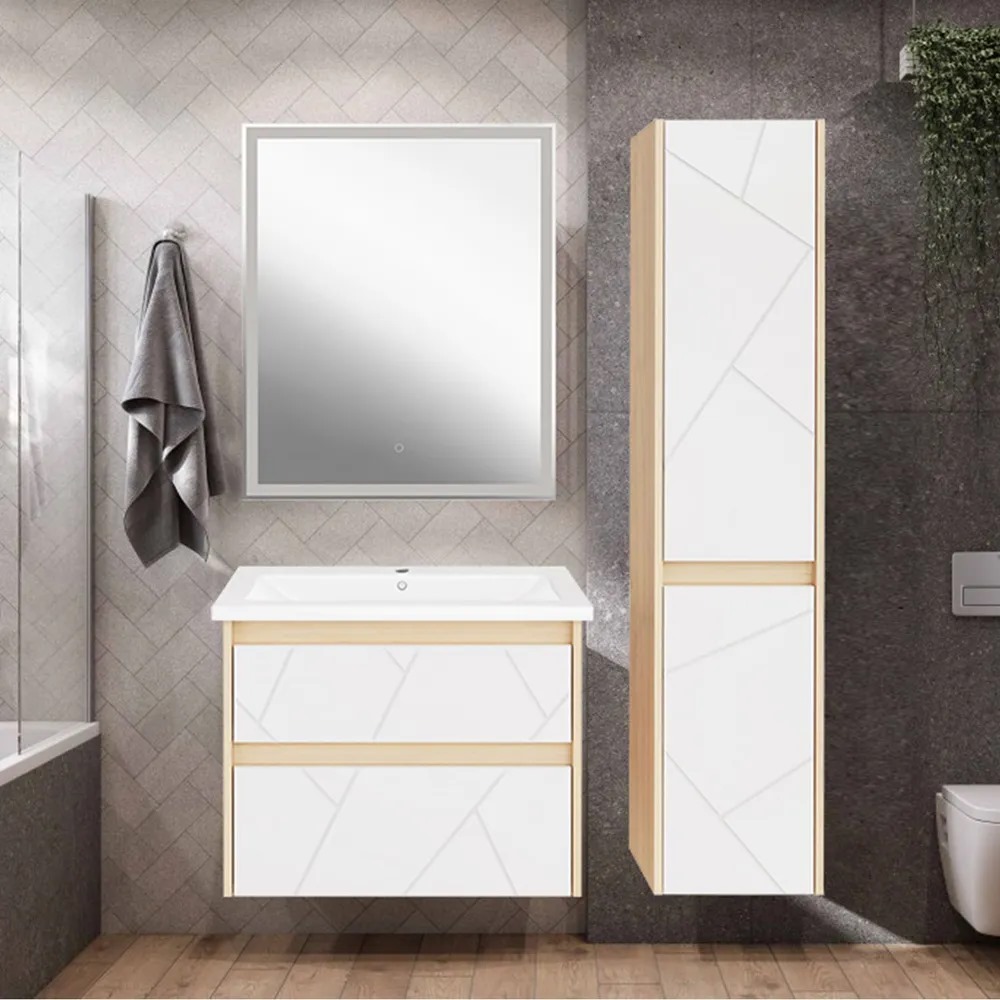 Пенал ASB-MEBEL диана 35 белый 12035 - 3