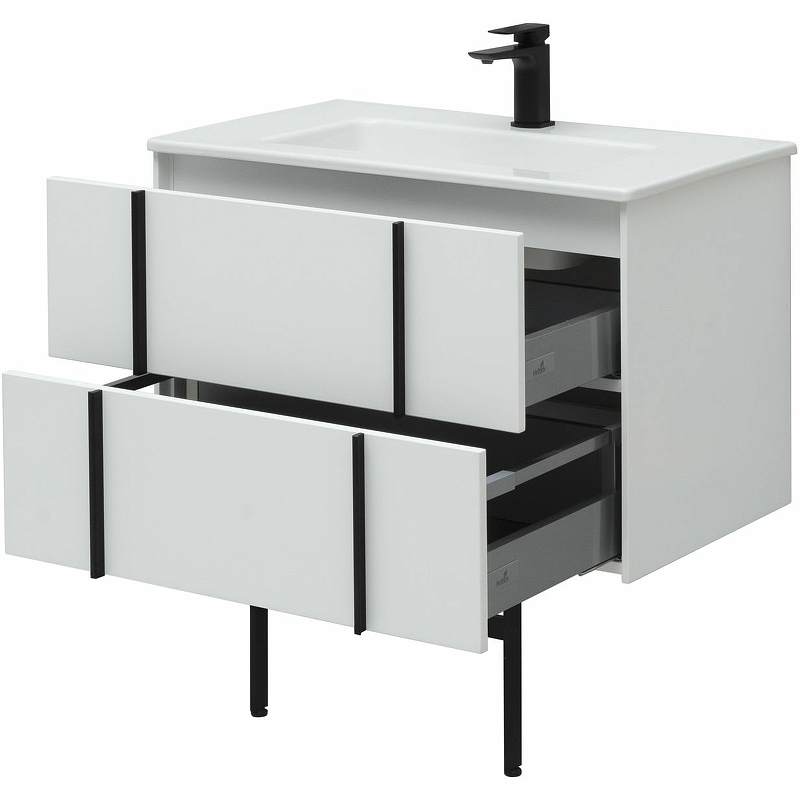 Тумба под раковину Allen Brau Reality 80 белый матовый 1.32005.WM - 9