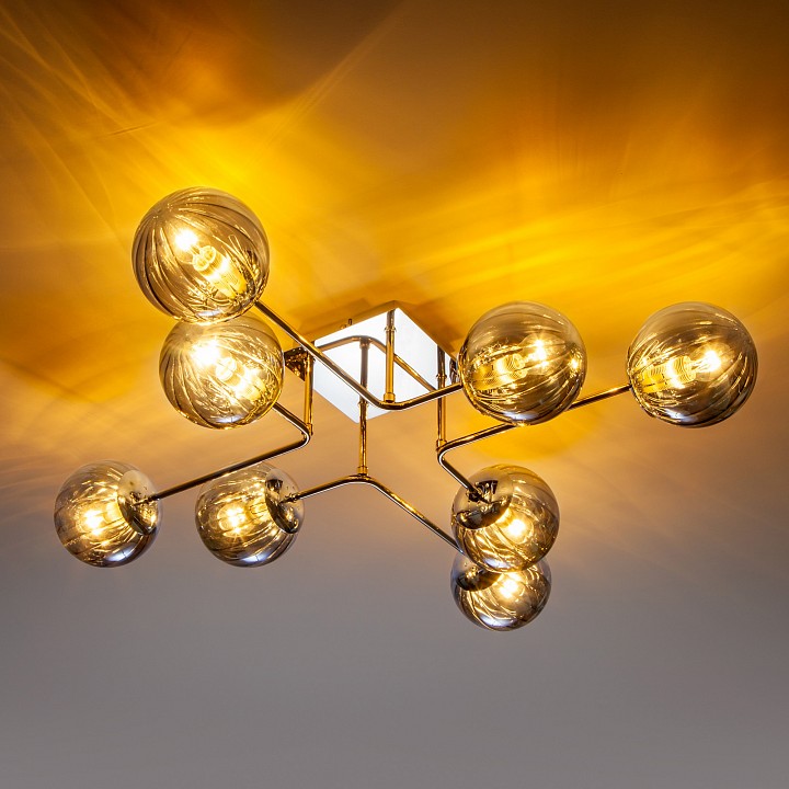 Потолочная люстра Eurosvet Evita 30140/8 хром - 1