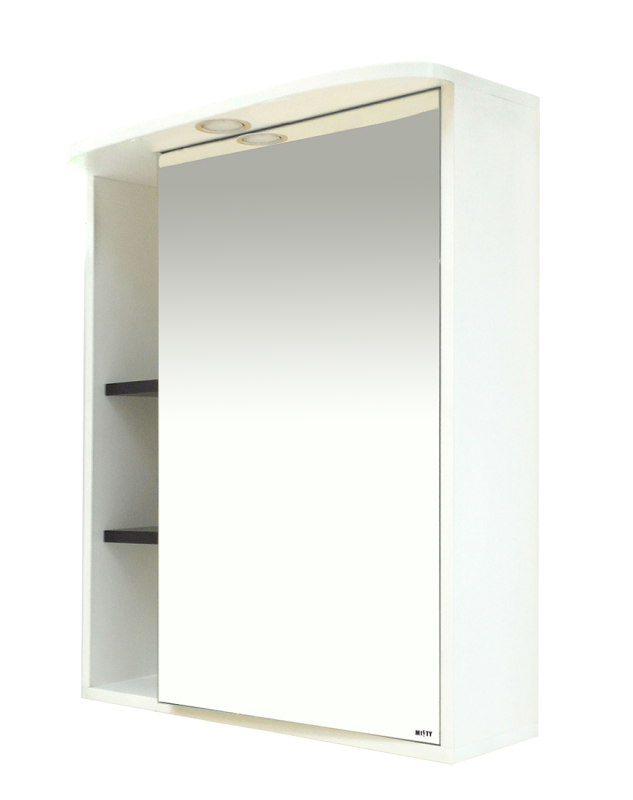 Венера - 55 Зеркало-шкаф прав. со светом комбинированное П-Внр04055-25СвП - 2