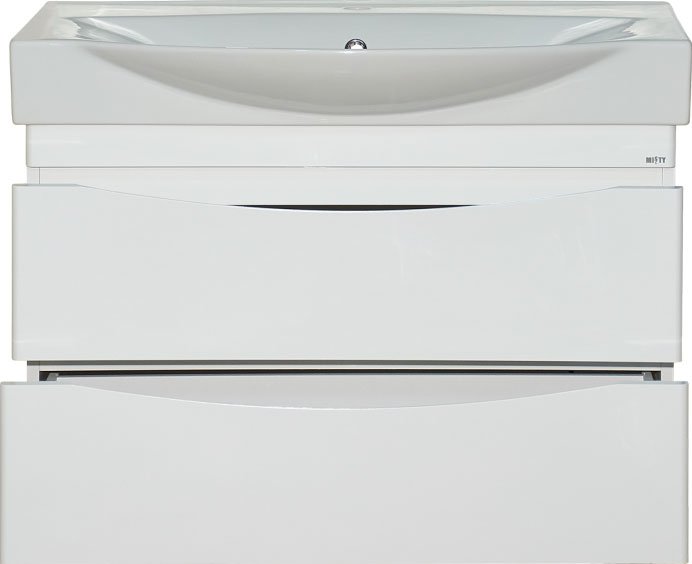 Мебель для ванной Misty Элвис 85 подвесная, белая П-Элв01085-0112ЯПо - 7