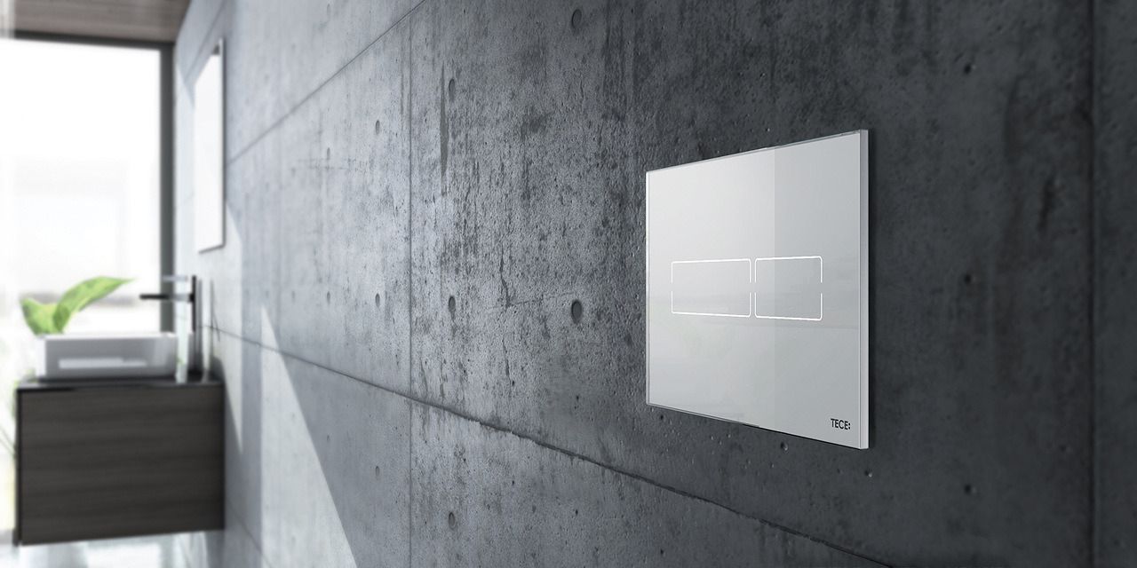 Кнопка смыва TECE Lux Mini 9240960 сенсорная белая - 5