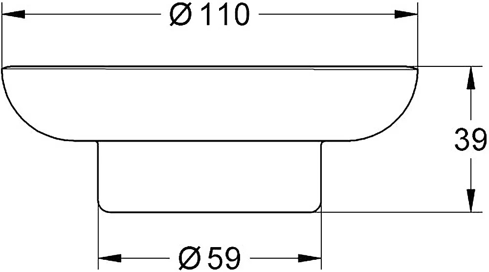 Мыльница Grohe Essentials 40368001 - 2