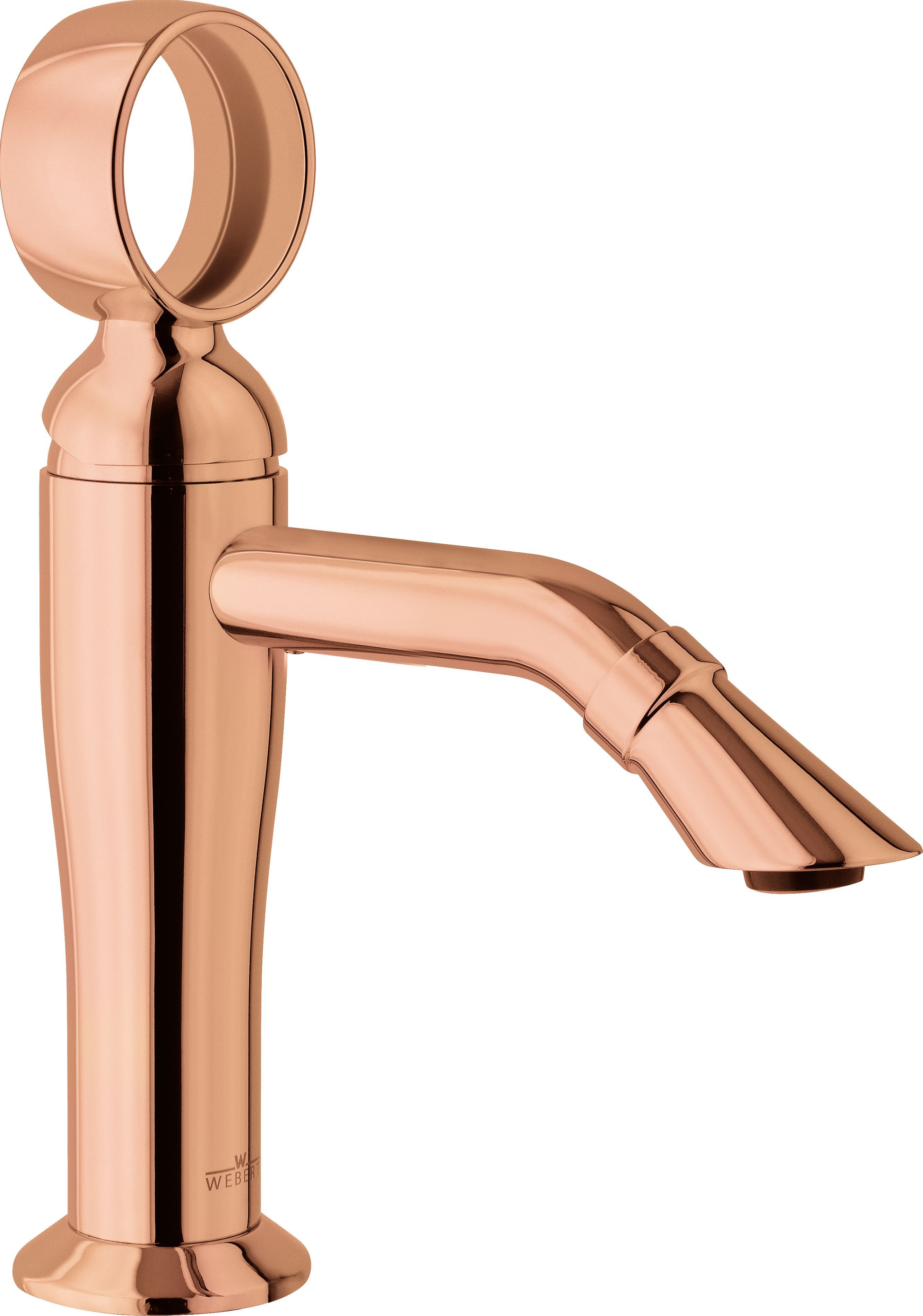 Смеситель Webert Opera OA830102980 розовое золото, для раковины - 0