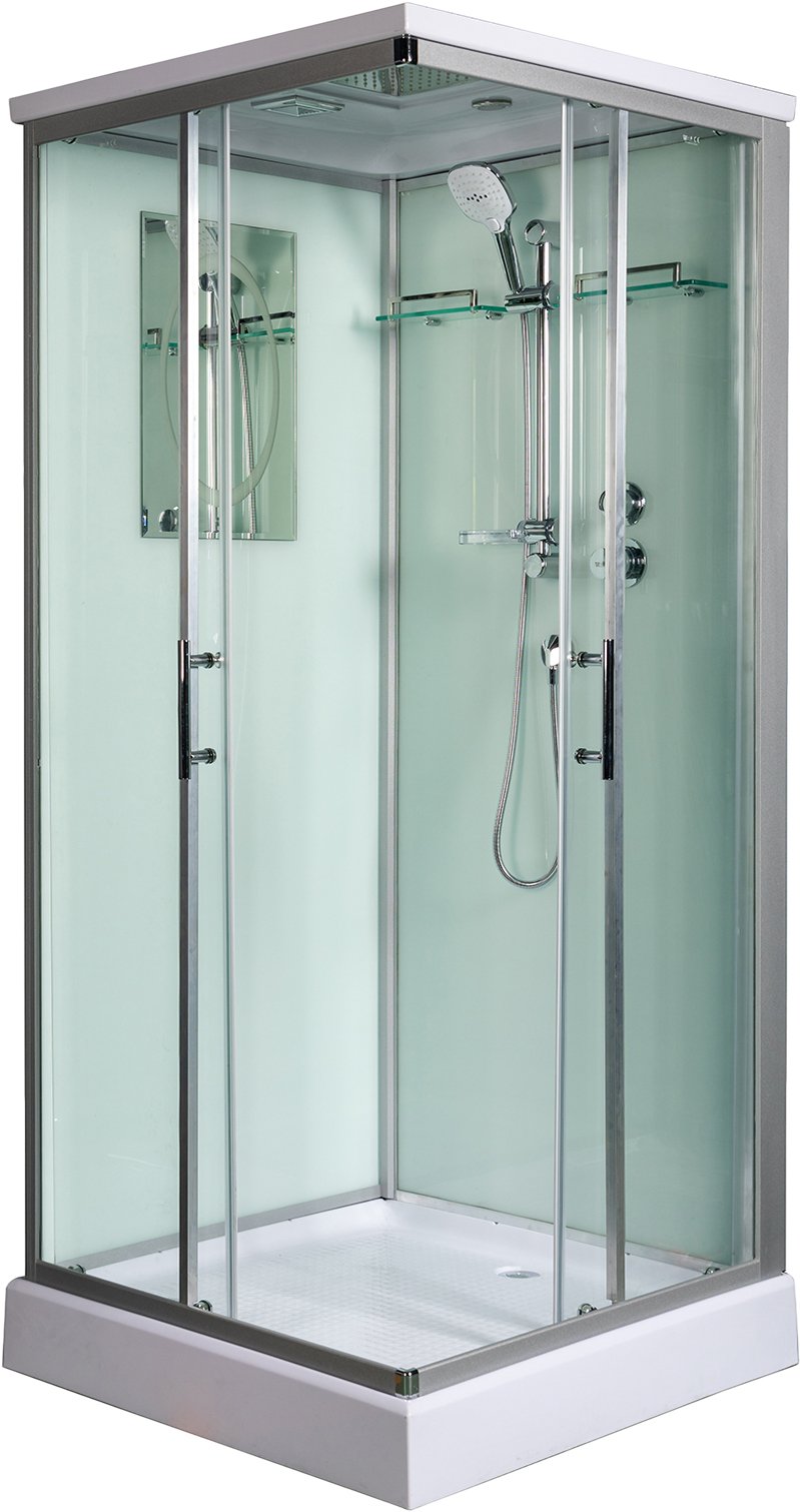 Душевая кабина Weltwasser WW500 Laine 902 90х90 хром  10000003262 - 0