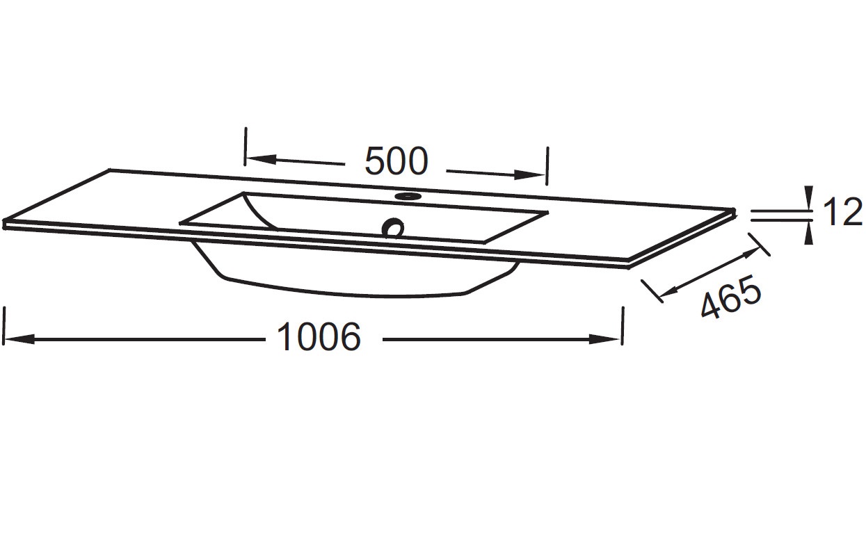 Раковина накладная Jacob Delafon Sherwood 100 белый матовый EB1830RU-DE5 - 1