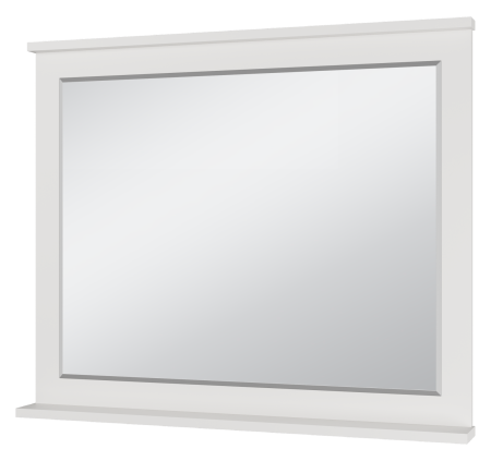 Зеркало Misty Марта 100х84 белое П-Мрт02100-011 - 0
