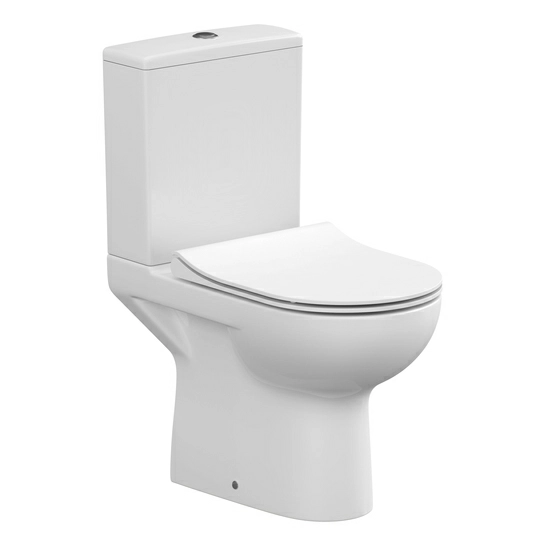 Сиденье для унитаза Cersanit Street fusion белое S-DS-SFU-S-DL-t - 1