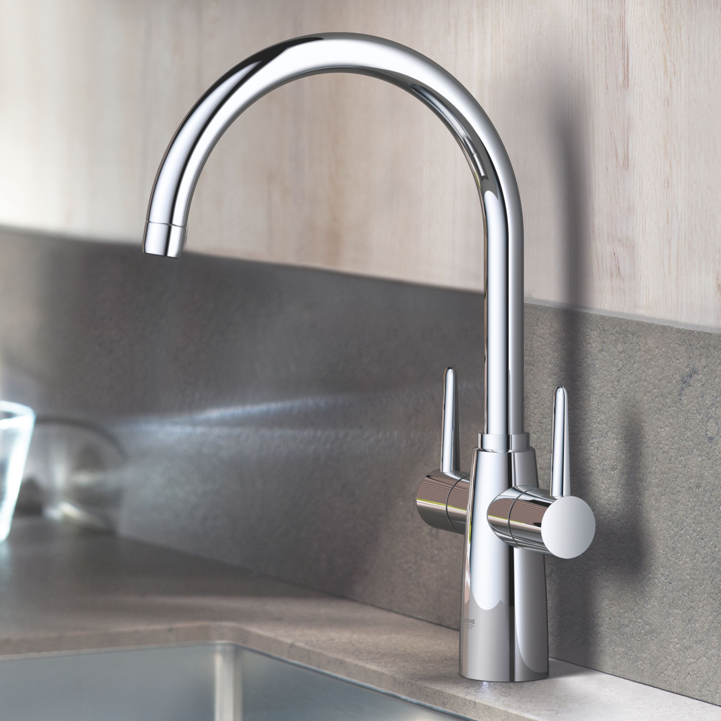 Смеситель Grohe Ambi 30189000 для кухонной мойки - 1