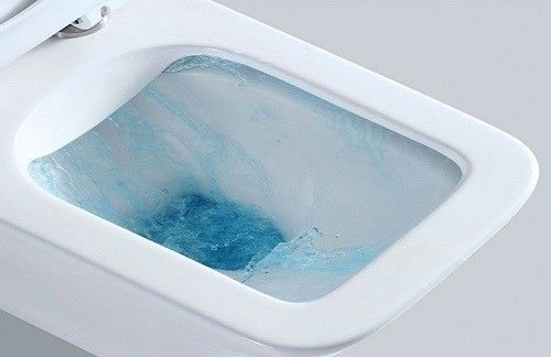 Унитаз подвесной Ceramalux белый, смыв AquaBlade  NS5170 - 5