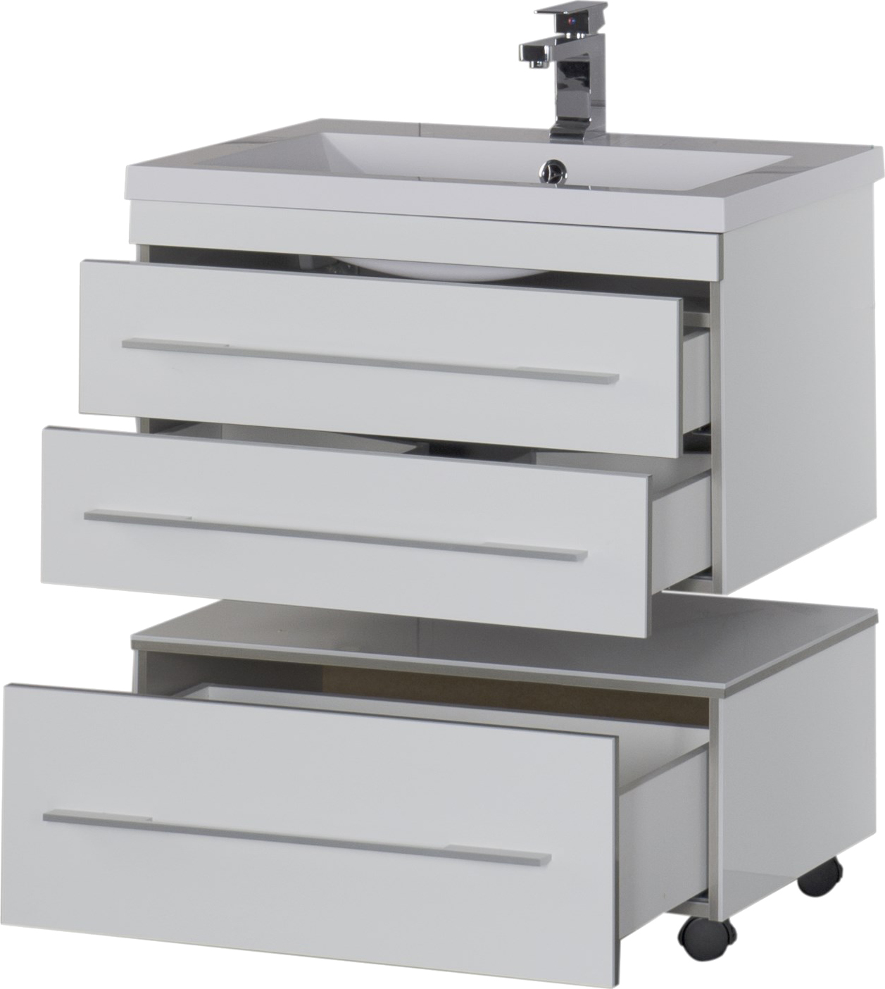 Мебель для ванной Aquanet Верона 75 подвесная белая 176669 - 13