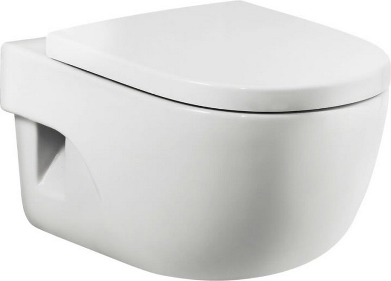 Унитаз подвесной Roca Meridian 346248000 укороченный - 0