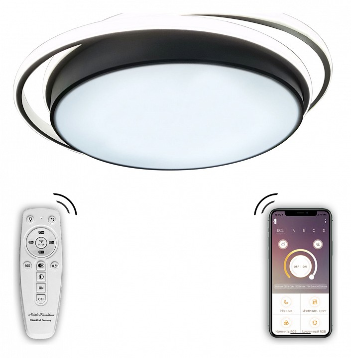 Потолочный светодиодный светильник Natali Kovaltseva 81038/5C - 5