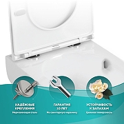 Унитаз подвесной Owl 1975 Wave TOWLT190801 - 6