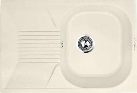 Мойка кухонная Lava L2 белая L2.LAT - 0