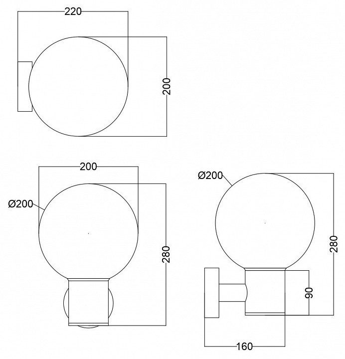 Светильник на штанге Maytoni Bold O598WL-01GR - 1