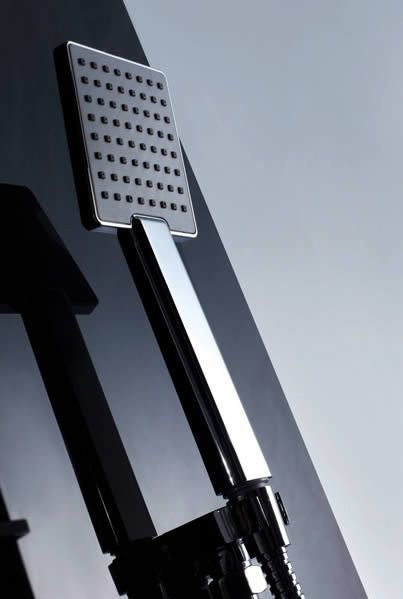 Душевая кабина Orans SR-89101RS черная, с баней 89101RB - 5