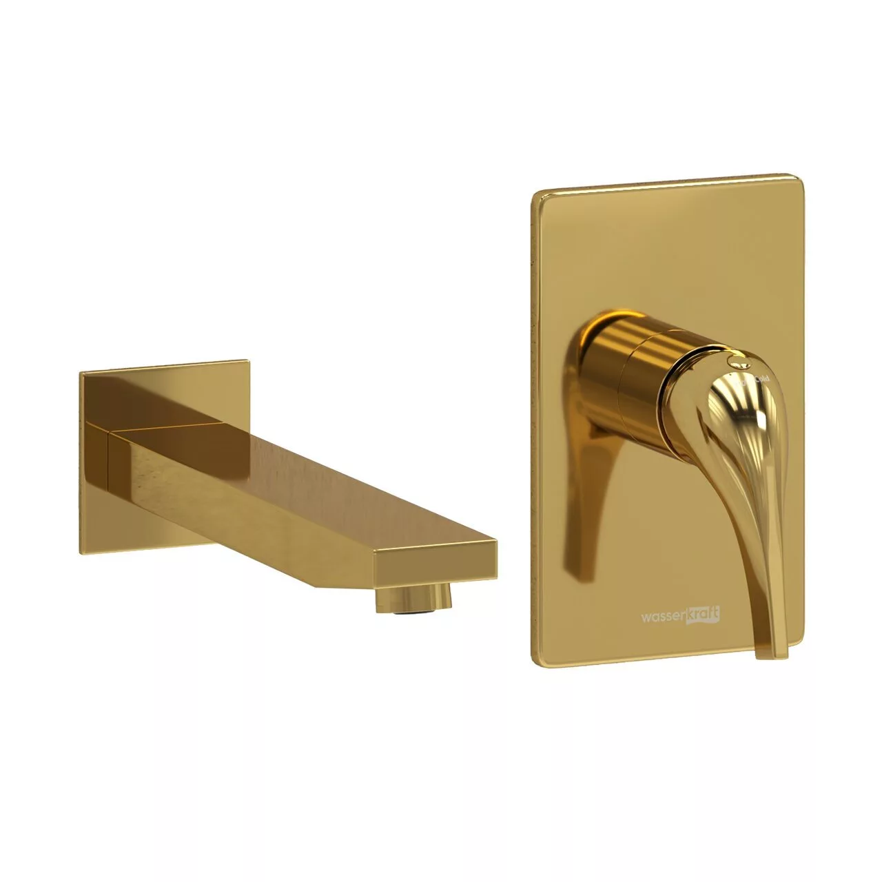 Смеситель для раковины WasserKraft Sauer золото A71573 - 0