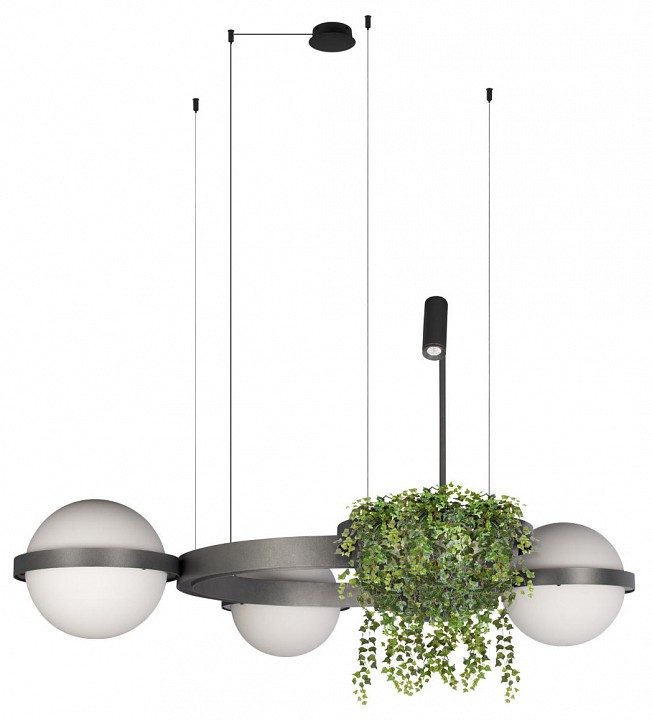 Подвесная люстра Loft it Jardin 10121/3 Dark grey - 1
