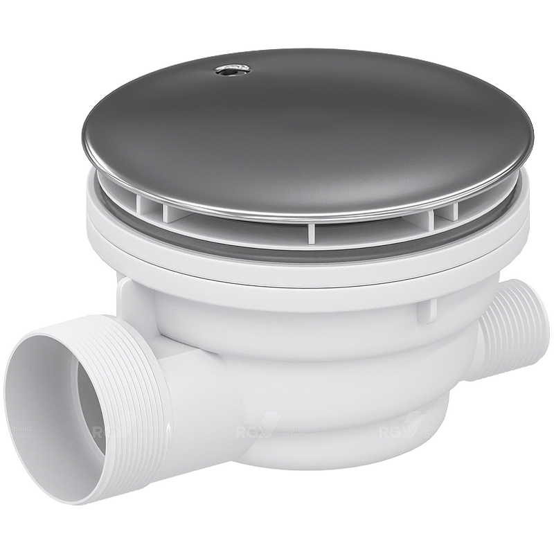 Сифон для душевого поддона RGW Velplex QYD-01 хром 39241101-01 - 0