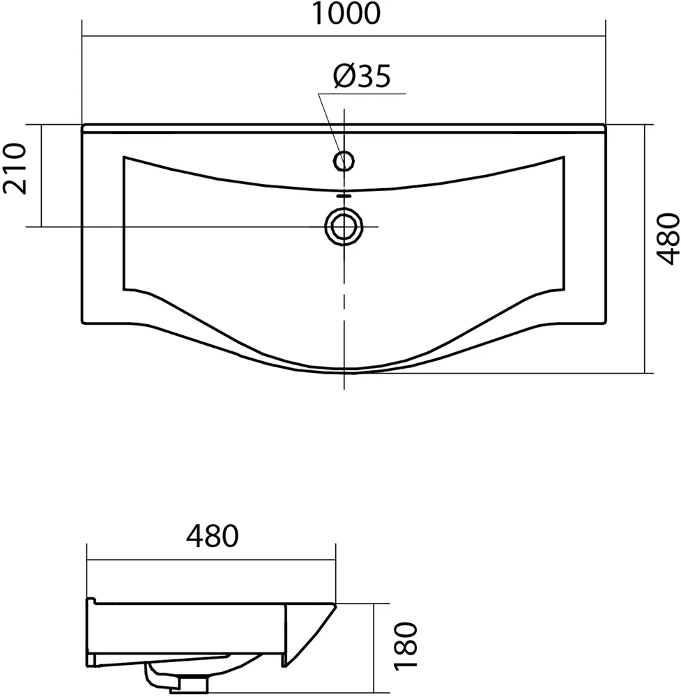 Комлпект мебели Aquaton Беверли 100 белый глянец - 11