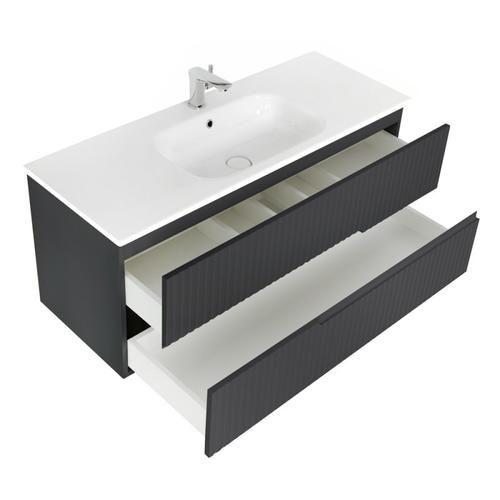 Тумба под раковину Cezares Duet 57х50 Grafito  DUET-600-2C-SO-GR-P - 1
