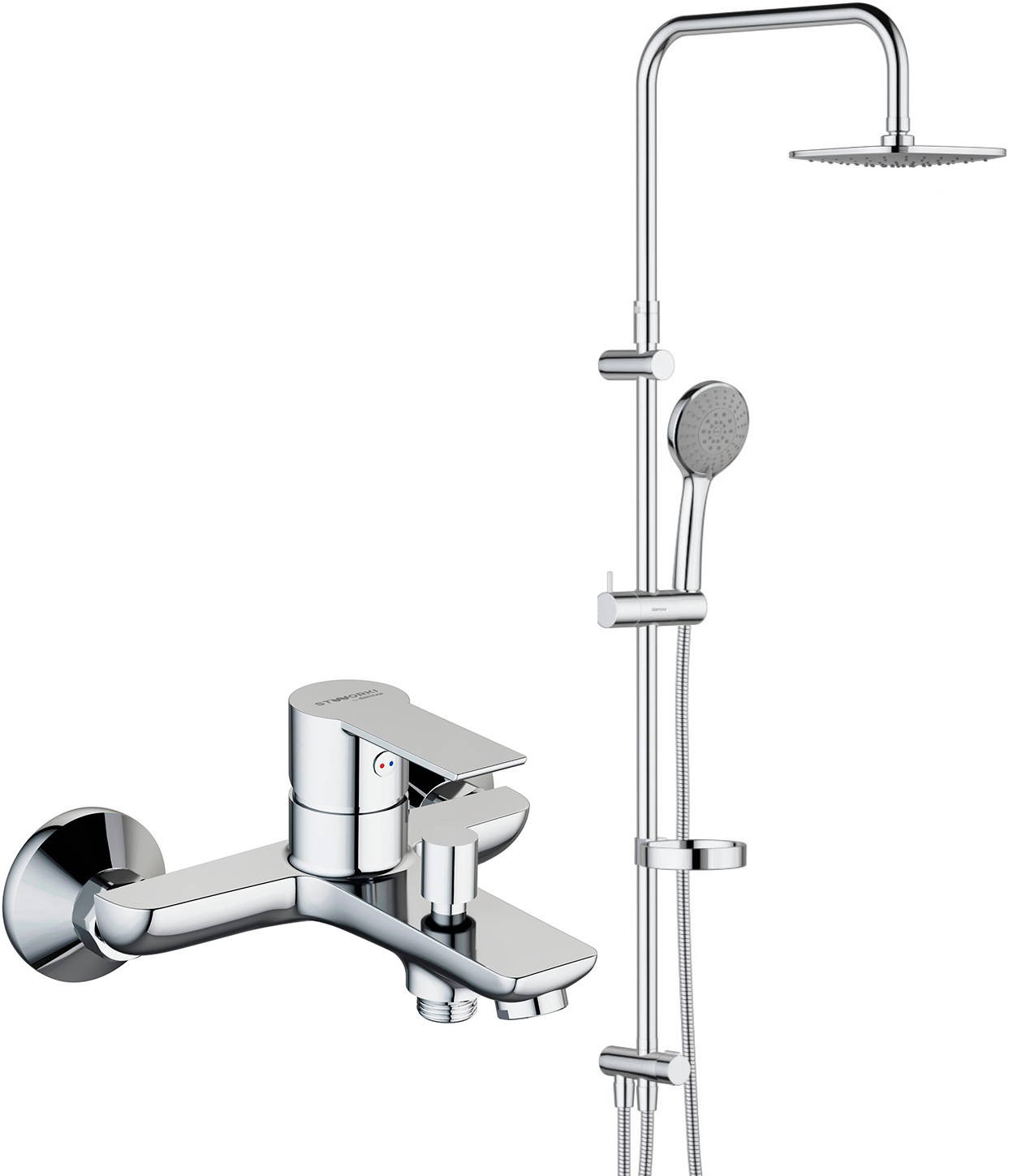 Душевой комплект STWORKI by Damixa Хельсинки HFSG97000 + HFHS10000 428821 - 0