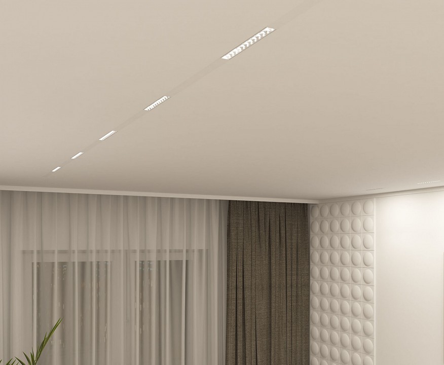 Трековый светодиодный светильник Denkirs DK8001-WH - 3